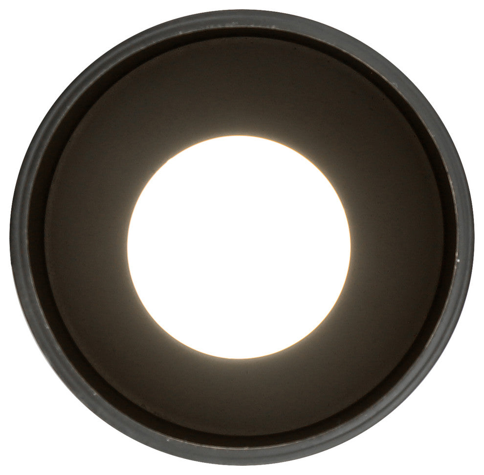 Pilson 7" Rod Pendant, Replaceable LED, Matte Black