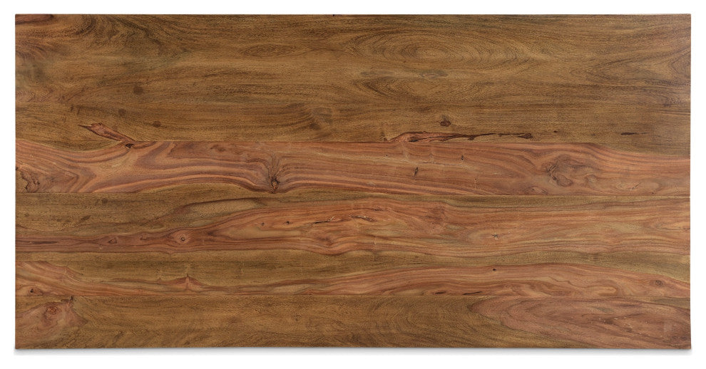 Raven Sheesham Wood Dining Table 71"