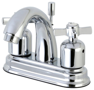 4" Centerset Bathroom Faucet WithRetail Pop-Up, Polished Chrome