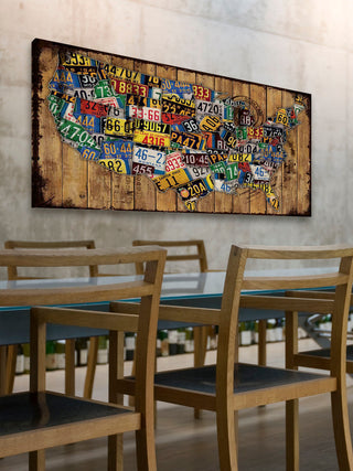 "Classic Plates" Painting Print on Wrapped Canvas