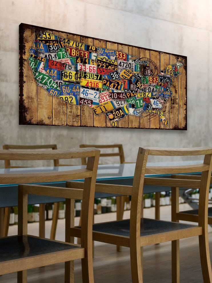 "Classic Plates" Painting Print on Wrapped Canvas