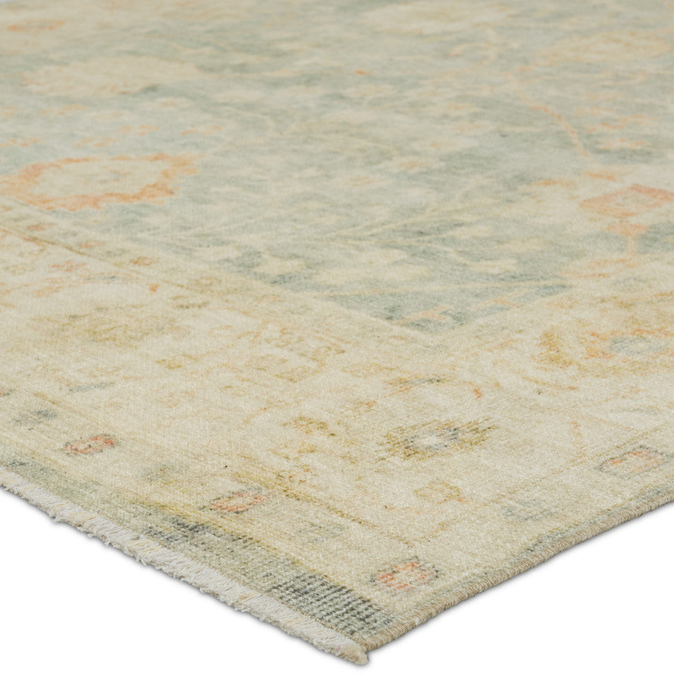 Jaipur Living Lovato Floral Blue/ Green Area Rug 4'X6'