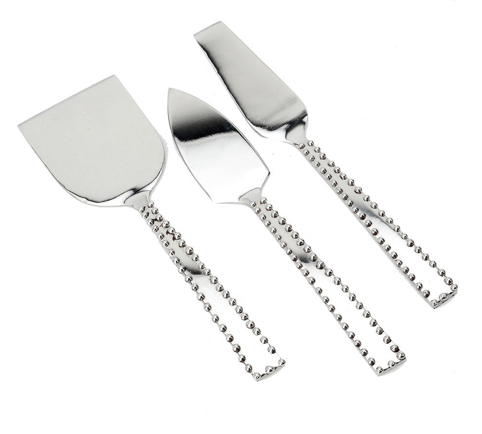 Classic Touch Beaded Cheese Spreaders