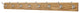 Solid Oak Wall Coat Rack, Nickel Hooks, Golden Oak, 41"x3.5", 8-Hooks