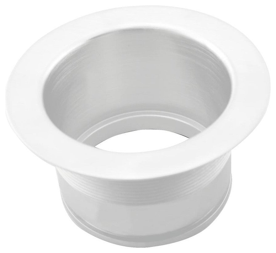 Ez-Mount Style Disposal Flange In Powder Coated White