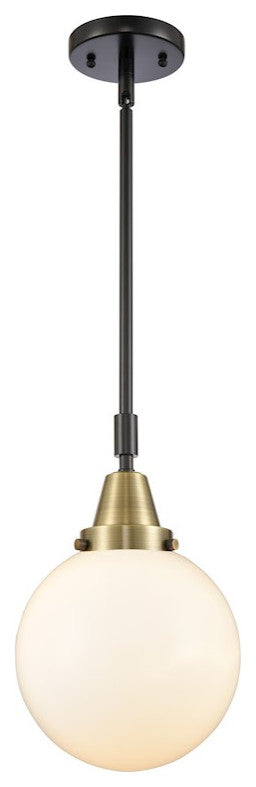 INNOVATIONS LIGHTING 447-1S-BAB-G201-8-LED Beacon Mini Pendant