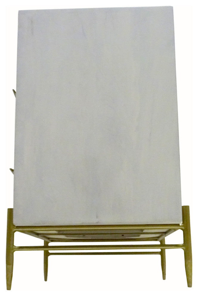 Redondo Perez Nightstand, 2 Drawers