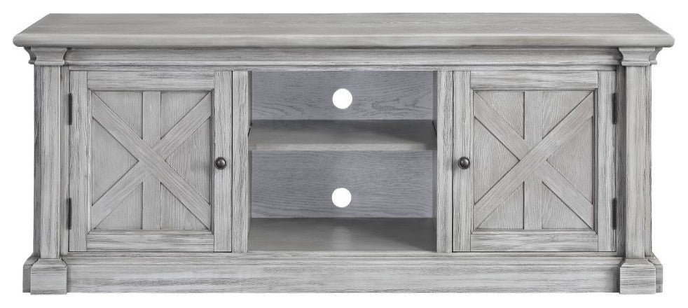 Acme Lucinda TV Stand Gray Oak
