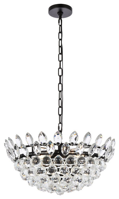 Eleana 20" Pendant, Black