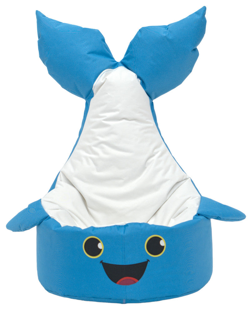 Kids Bean Bag Chair, Whale