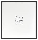 Booties 2 Fine Art Print, Black, 27"x26"