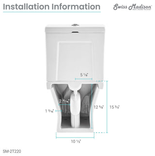 Cache Two Piece Elongated Toilet Dual Flush