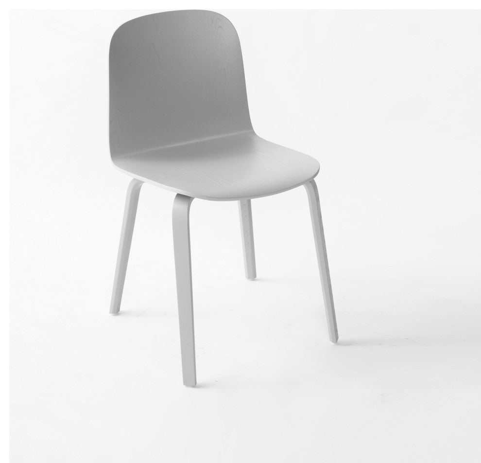 Elite Living Glen, Set of 2, Modern Wooden Dining Side Chair, White