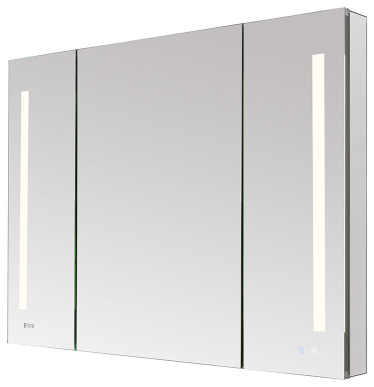 Signature Royale 48" LED Medicine Cabinet Defogger, Adjustable Magnifying Mirror