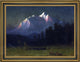 Albert Bierstadt Western Landscape Framed Premium Canvas Print, 18"x24"