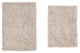 Fantasia Bath Rug Bath Rug Set, Machine Wash, 2-Piece Set, Ivory