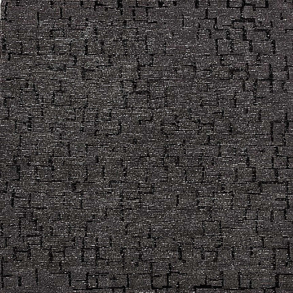 Ahgly Company Indoor Square Mid-Century Modern Area Rugs, 6' Square