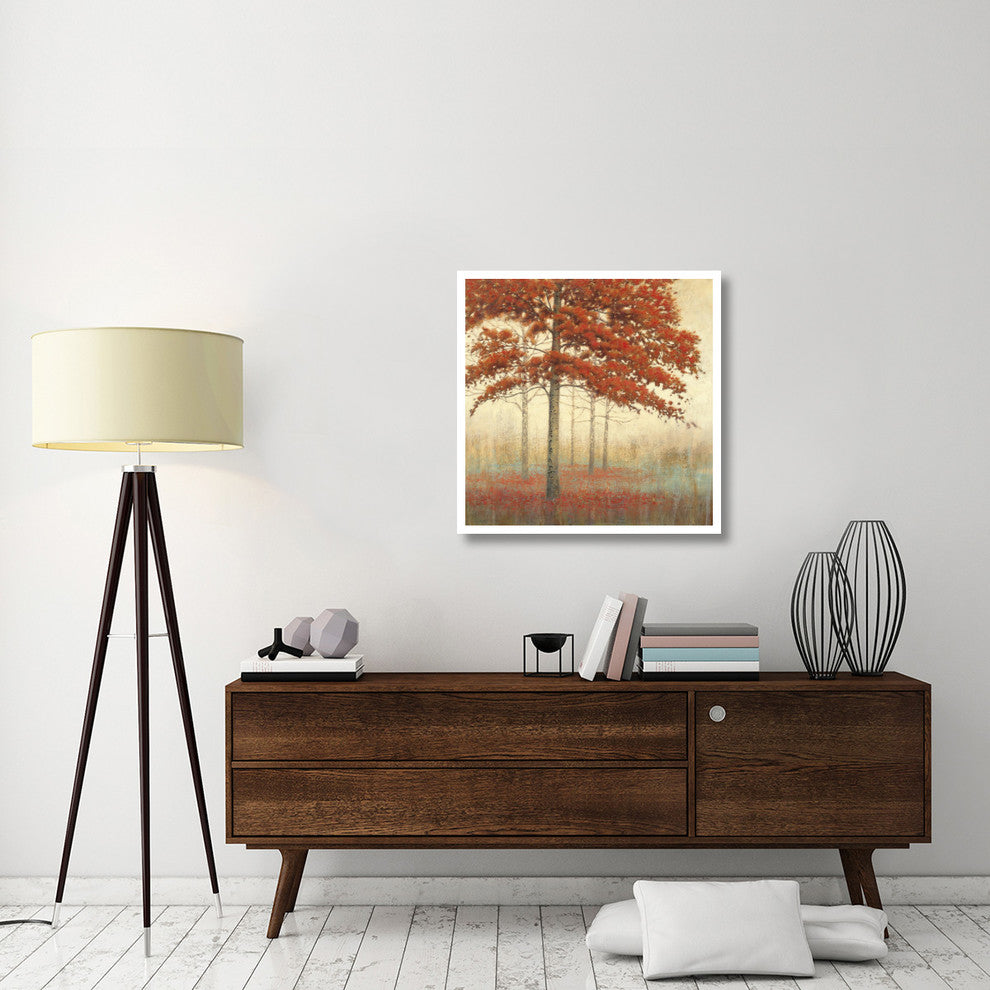 "Autumn Trees II" Digital Paper Print by James Wiens, 32"x32"
