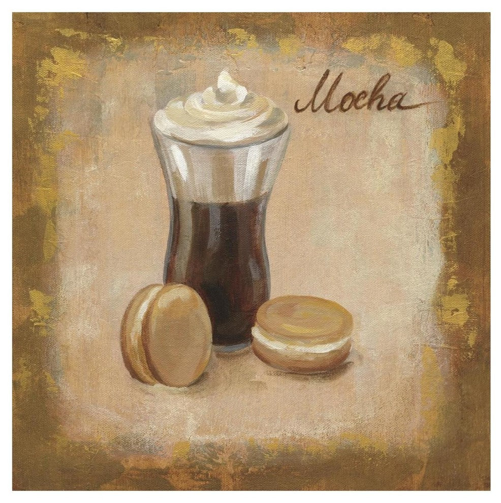 "Coffee Time I" Digital Paper Print by Silvia Vassileva, 26"x26"