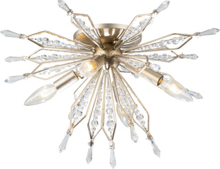 Varaluz Orbital 4-lt Wall/Ceiling Light - Gold Dust