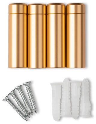 Gold 1.5" Wall Mounts