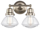 Innovations 623-2W-SN-G322 2-Light Bath Vanity Light, Brushed Satin Nickel