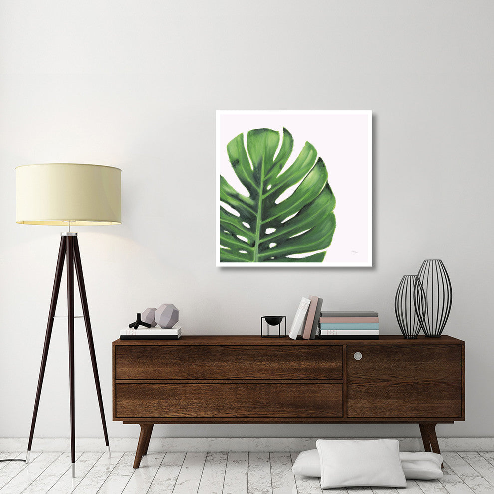 "Statement Palms IV" Digital Paper Print by Wellington Studio, 38"x38"