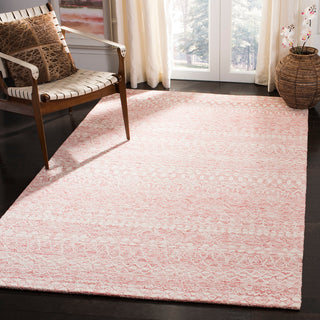 Safavieh Micro-Loop Collection MLP502 Rug, Pink/Ivory, 5' X 8'