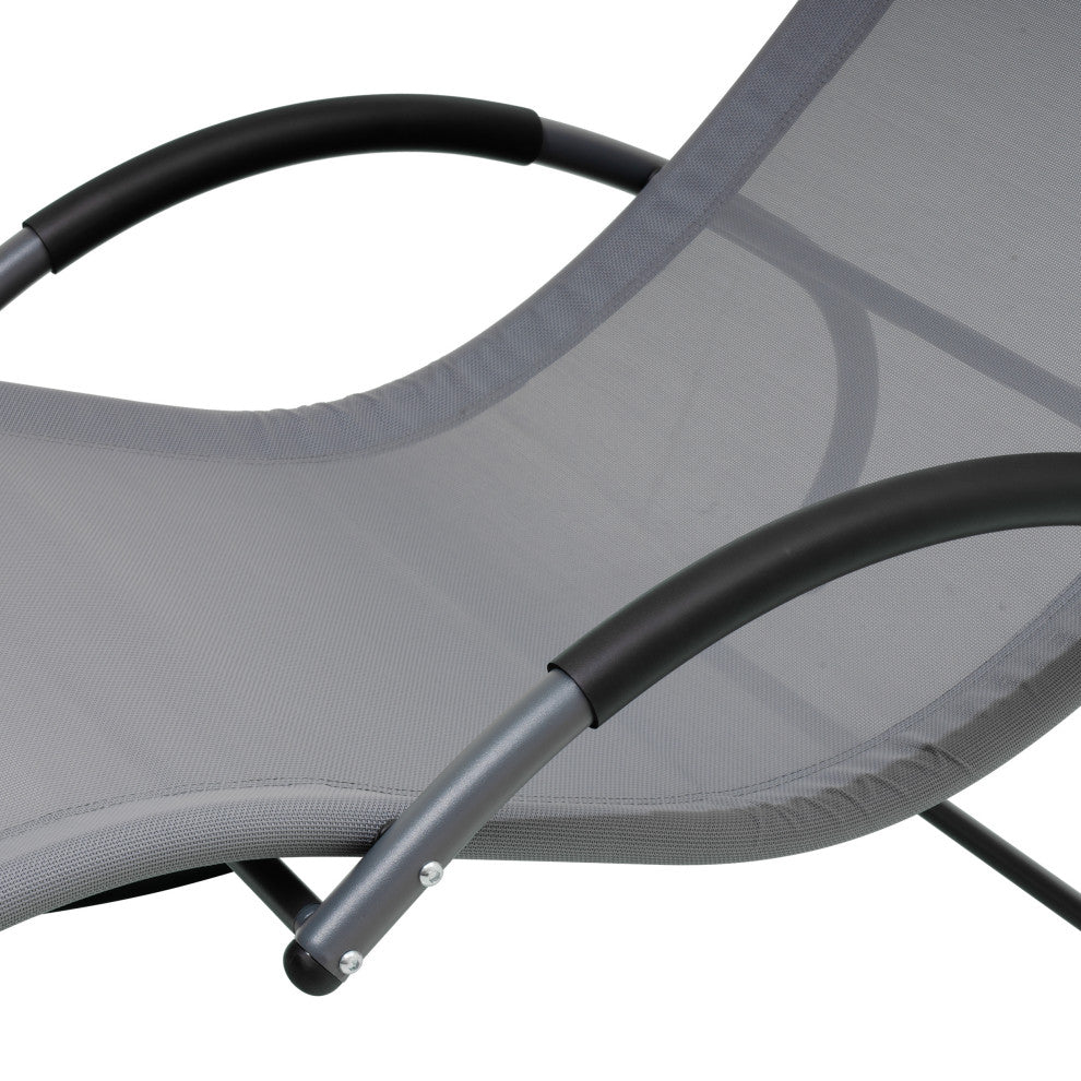 Outdoor Rocking Patio Lounge Chair