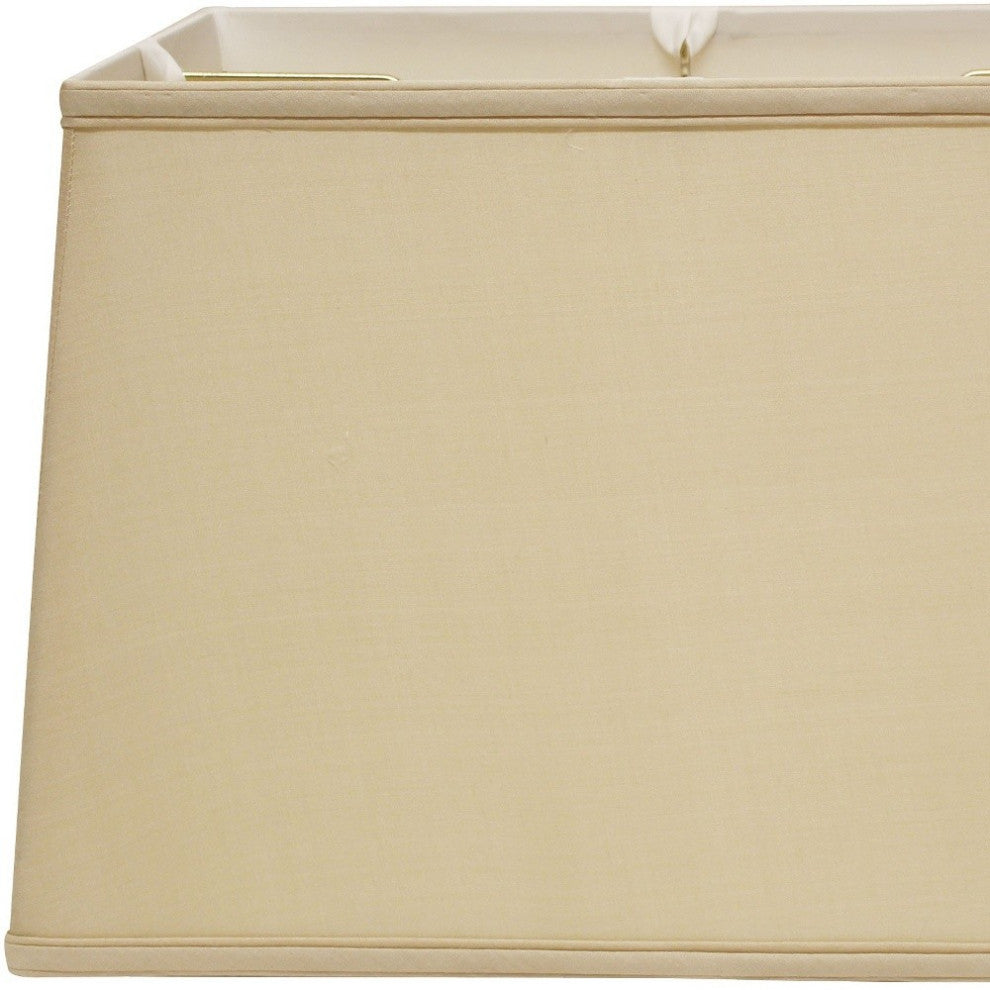 14" Inherent Throwback Rectangle Pongee Silk Lampshade