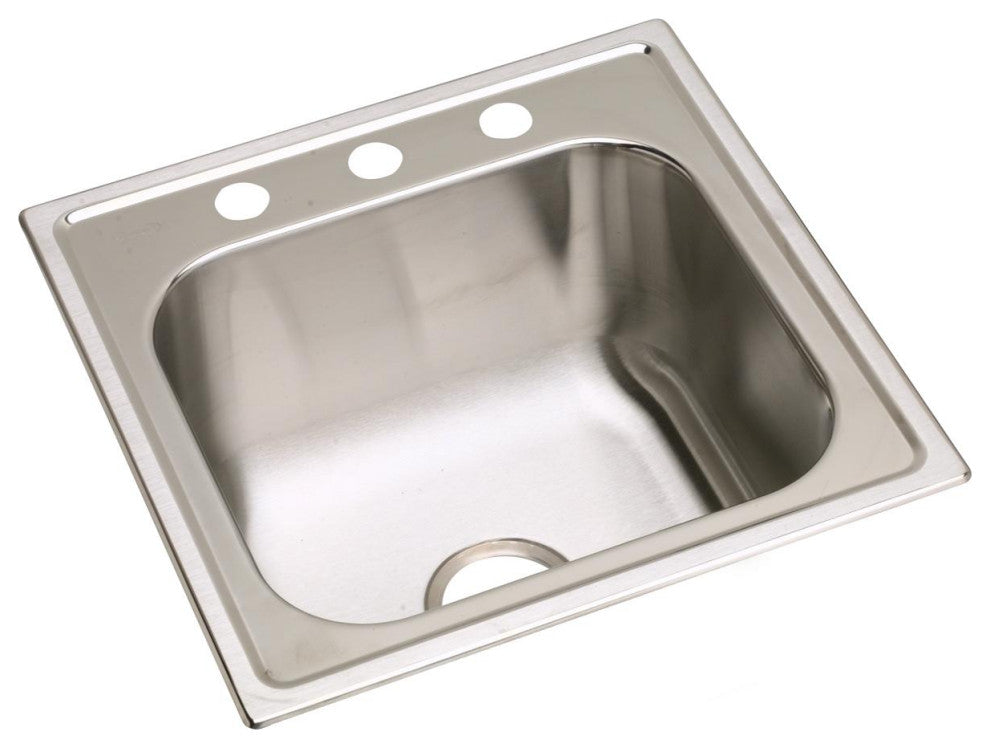 DPC12020103 Dayton Stainless Steel 20" x 20" Drop-in Laundry Sink