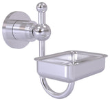 Astor Place Wall Mounted Soap Dish, Satin Chrome
