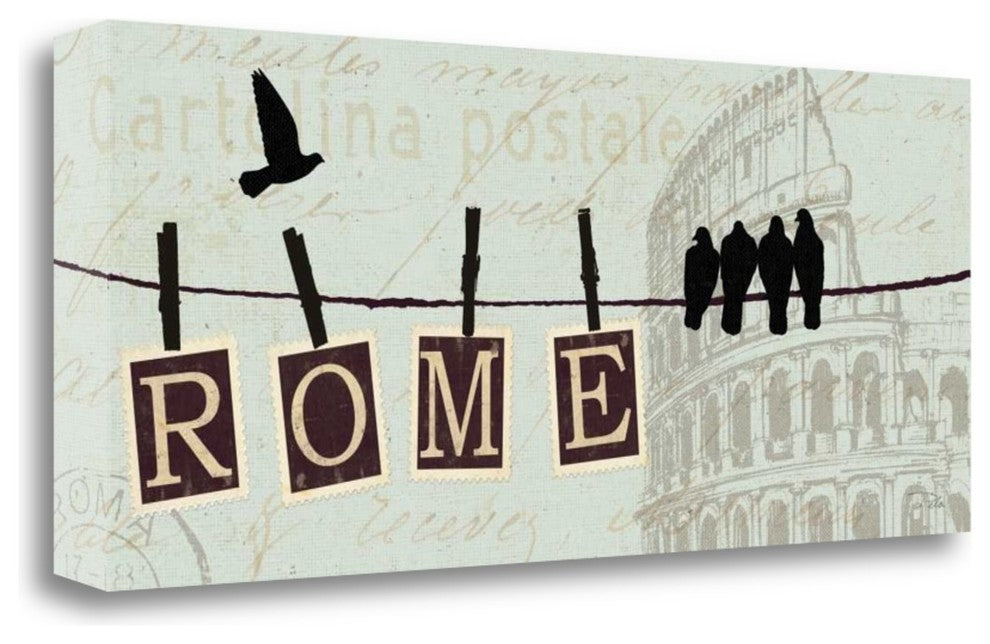 "Migration IV" By Pela, Giclee Print on Gallery Wrap Canvas, Ready to Hang