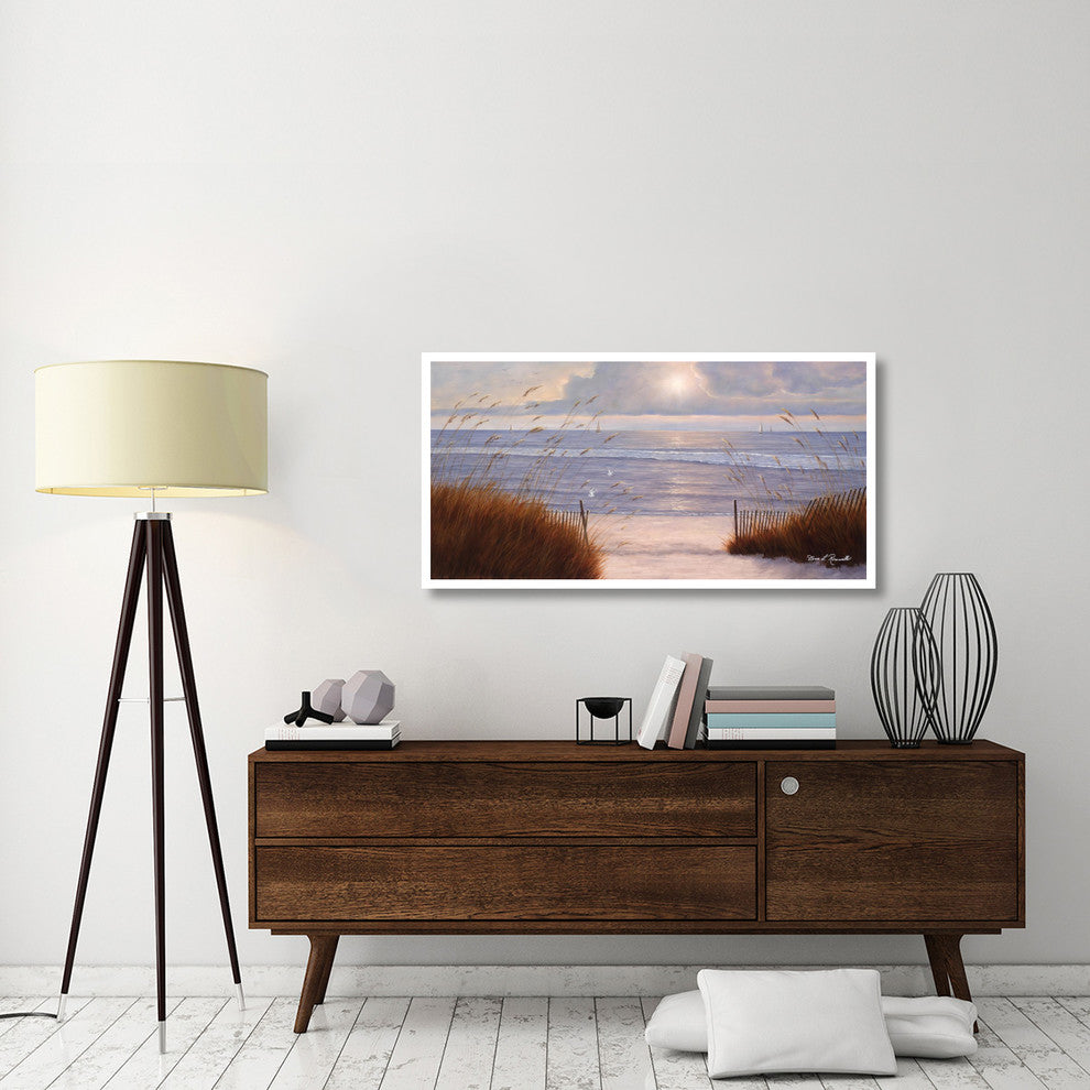 "Beach Peace" Digital Paper Print by Diane Romanello, 50"x26"