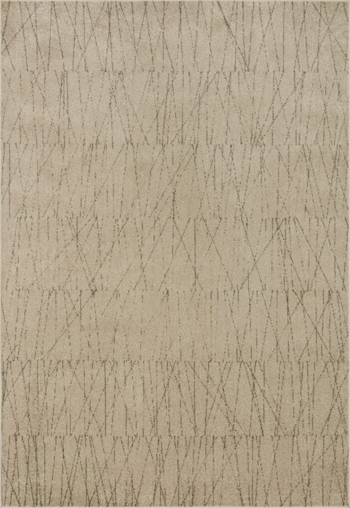 Loloi II Bowery BOW-05 Beige, Pepper Sample Swatch