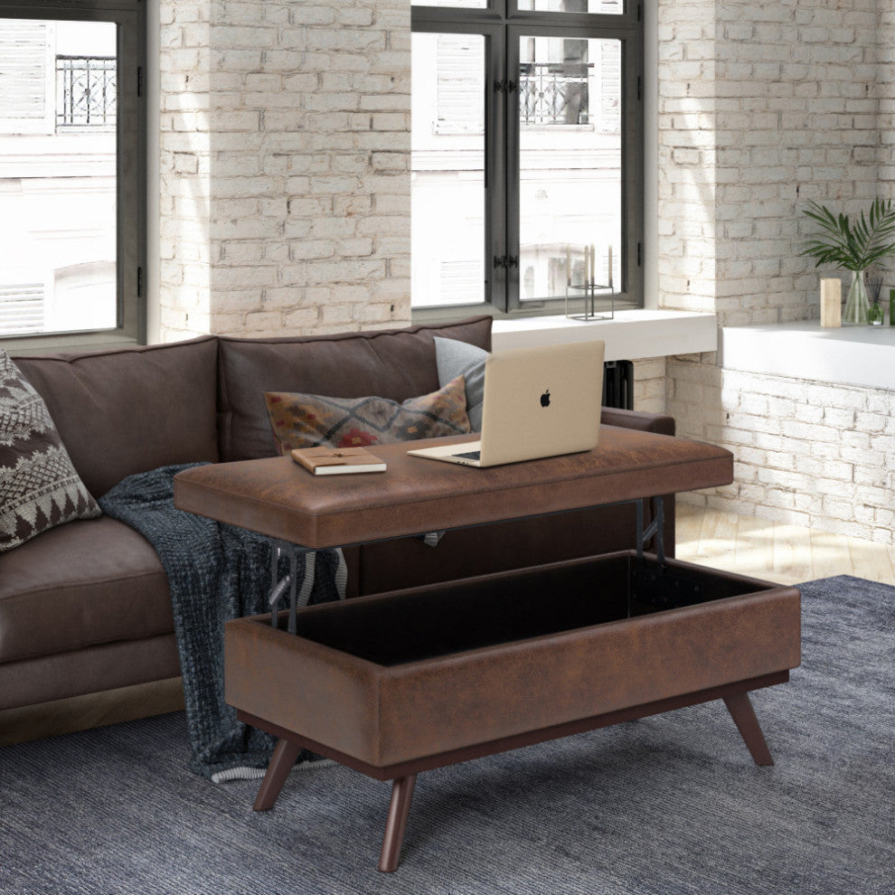 Owen Lift Top Large Coffee Table Storage Ottoman