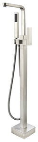 Vanity Art Freestanding Tub Faucet, Brushed Nickel