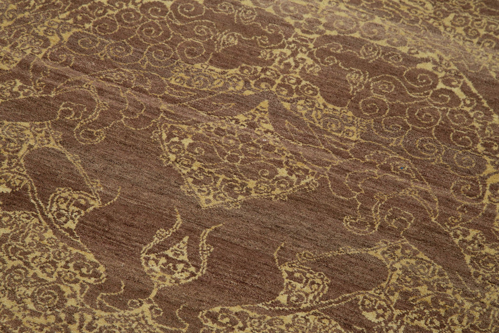 Rug N Carpet - Handwoven Oriental 2' 11" x 11' 11" Runner Oushak Area Rug