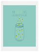Deny Designs Allyson Johnson You Light Up Lives Like Fireflies Art Print