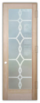 Interior Prehung Door or Interior Slab Door - Diamond Beads - Douglas Fir...