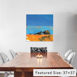 "Retracing My Steps" by Paul Bailey, 12x12x1.5