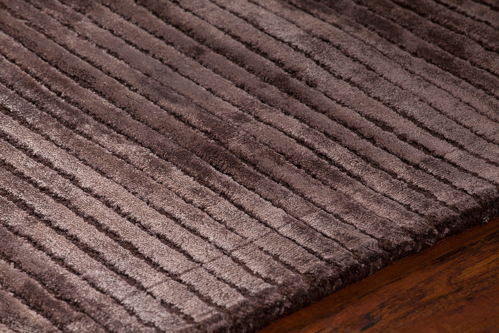 Angelo Contemporary Area Rug, Brown, 5''x7''6"