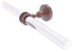 Pacific Grove 2 Arm Guest Towel Holder with Dotted Accents, Antique Copper