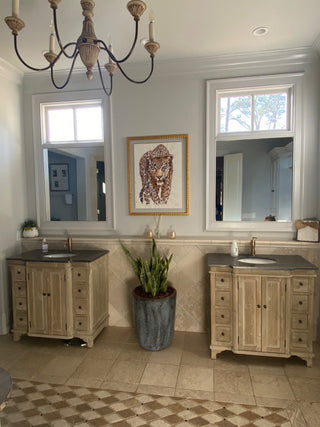 38" Reclaimed Pine Single Bath Vanity