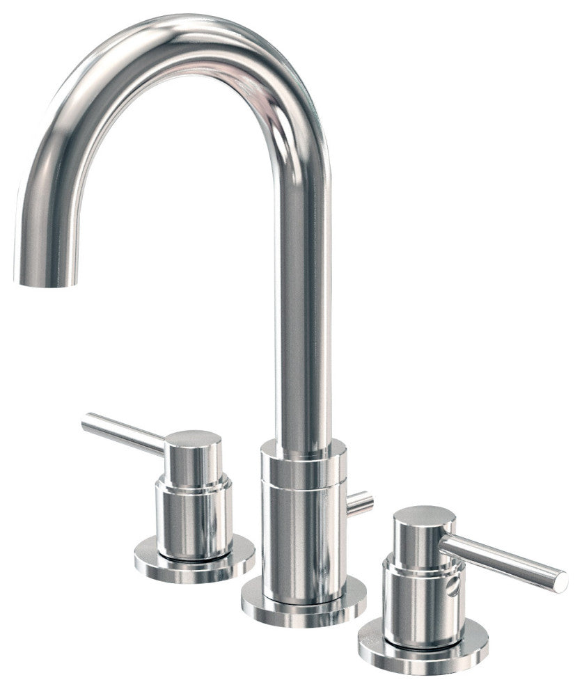 Motegi Two Handle Widespread Bathroom Faucet, Polished Chrome