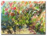 My Garden' Canvas by Leslie Owens, 40"x30"