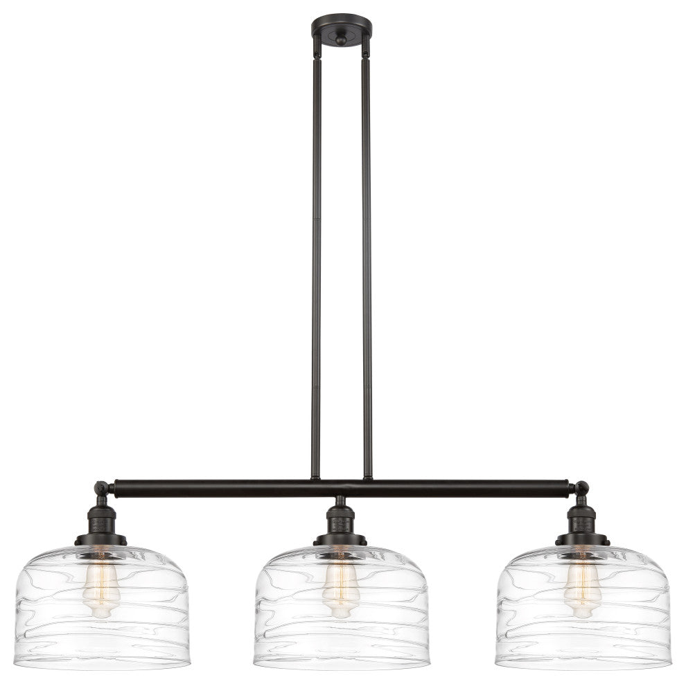 INNOVATIONS 213-OB-G713-L 3-Light Island Light Oil Rubbed Bronze