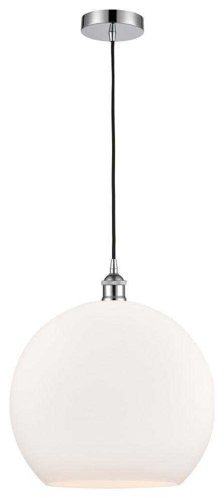 Innovations 616-1P-PC-G121-14 1-Light Pendant, Polished Chrome