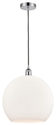 Innovations 616-1P-PC-G121-14 1-Light Pendant, Polished Chrome