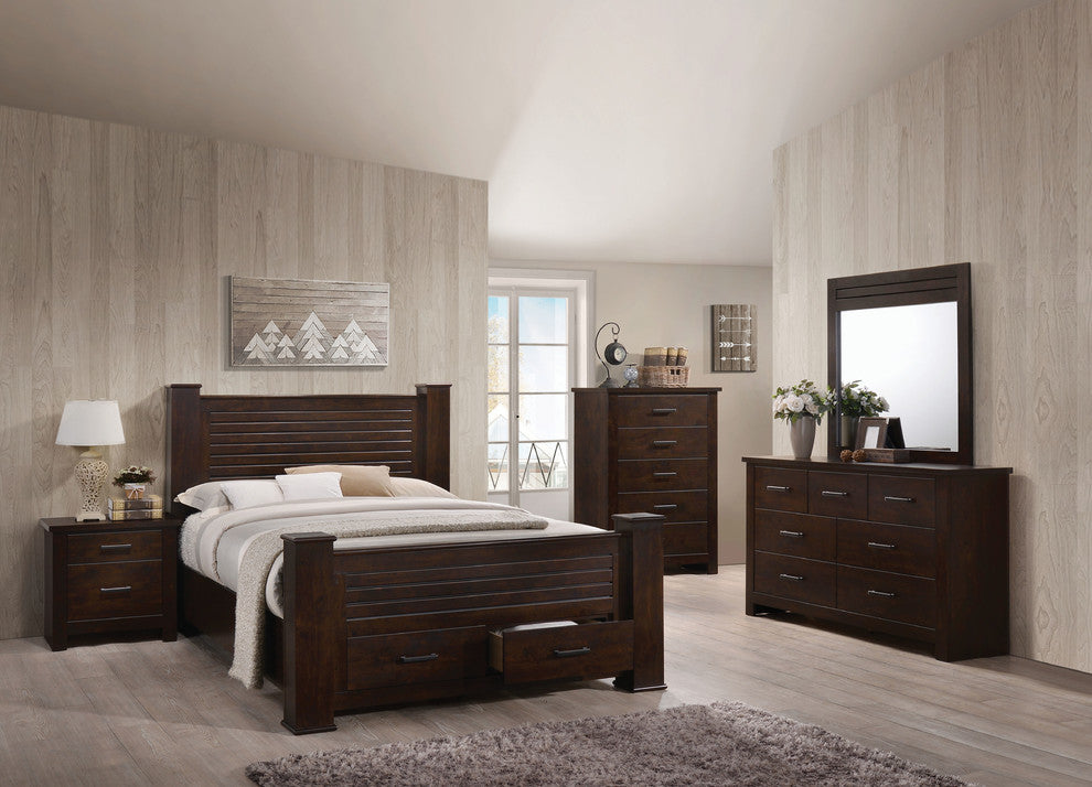 Acme Panang Nightstand Mahogany